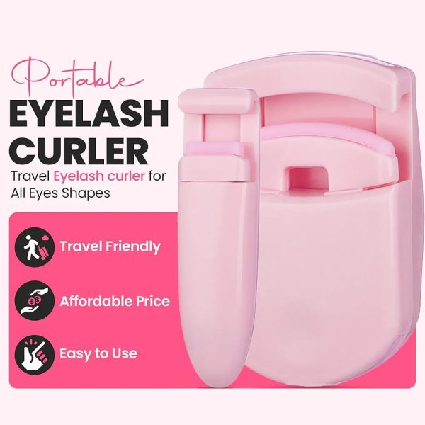 2-in-1 Eyelash Curler For All Eye Shapes – Professional Lash Curler For Natural Lift & Curl