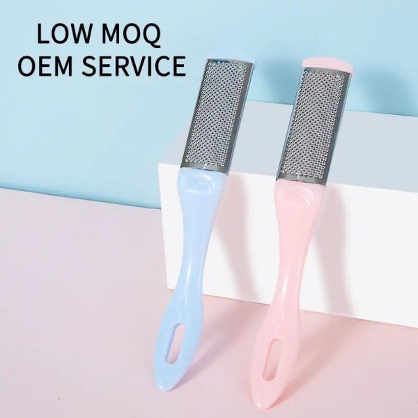 2 In 1 Latest Hot Sale Foot File Pedicure Professional Foot Rasp Hard Skin Remover Tool And Nails ( Random Color)