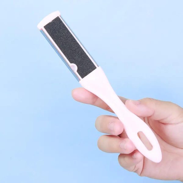 2 In 1 Latest Hot Sale Foot File Pedicure Professional Foot Rasp Hard Skin Remover Tool And Nails ( Random Color)