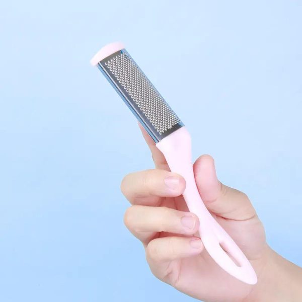 2 In 1 Latest Hot Sale Foot File Pedicure Professional Foot Rasp Hard Skin Remover Tool And Nails ( Random Color)