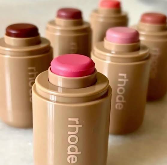 6 Colors Rhode Pocket Blush | Makeup Beauty Cosmetics Long Lasting & Moisturizing Pocket Blush