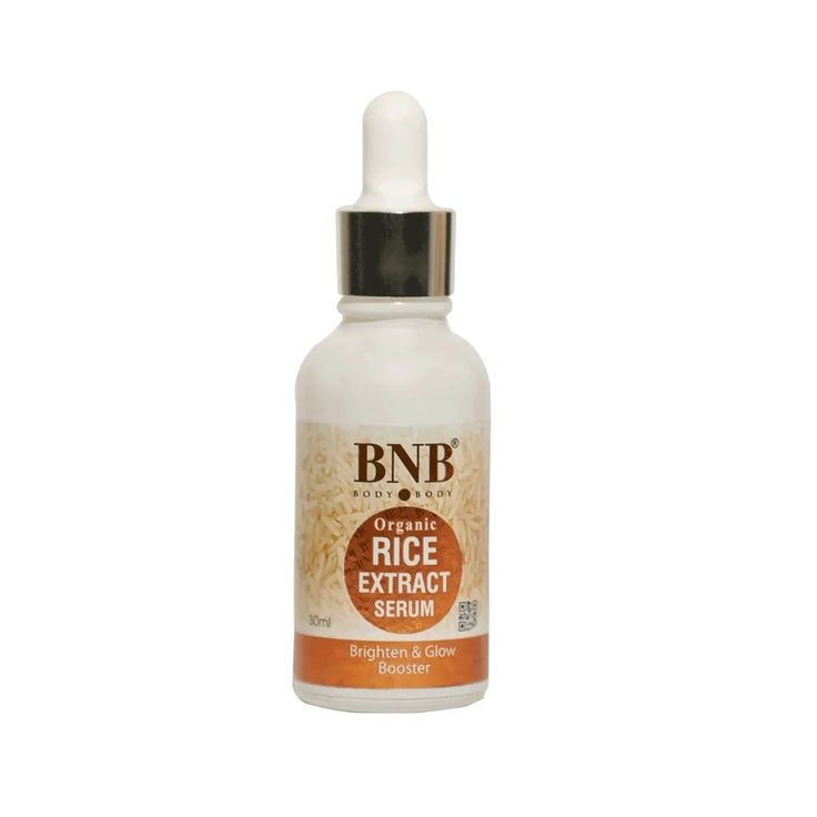 BNB Rice Organic Extract & Brighten Glow Serum 30ml | Skin Brighten Serum | Best Quality Serum For Skin
