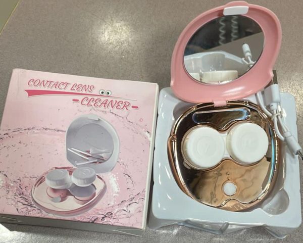 Contact Lens Cleaner Machine Portable Usb Chargable Cleaning Tool Automatic Ultrasonic Lens Cleaner Tool