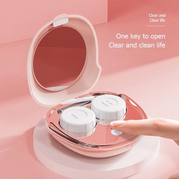 Contact Lens Cleaner Machine Portable Usb Chargable Cleaning Tool Automatic Ultrasonic Lens Cleaner Tool
