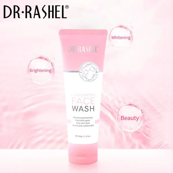 Dr Rashel Niacinamide Whitening Fade Dark Spots Face Wash | Brightening Lightening Facial Clean