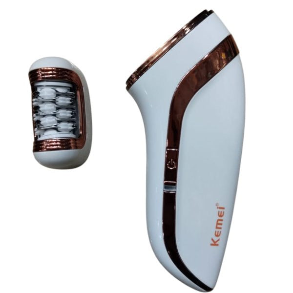 Kemei Km-1207a Epilator With Extra Shaving Head & Scraping | Chargeable Kemei Lady Grooming Kit