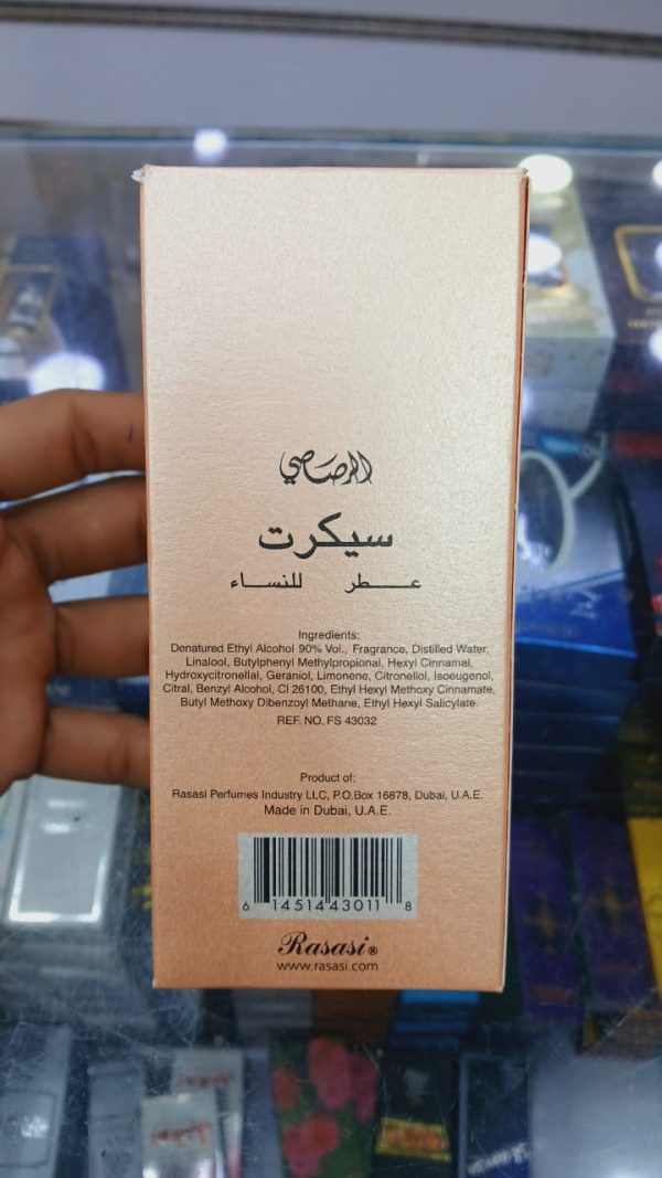 Secret Perfume For Women 100 ML Long Lasting Impact