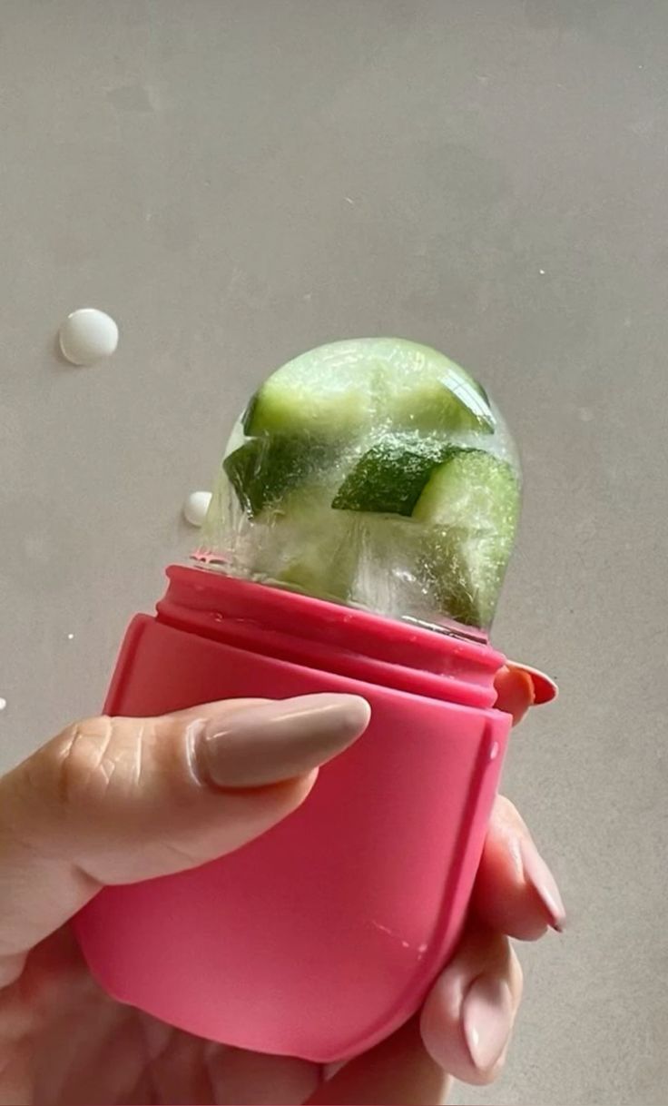 Reusable Facial Ice Roller For Face | Enhance Skin Glow Shrink & Tighten Pores (random Color)