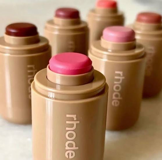 6 Colors Rhode Pocket Blush | Makeup Beauty Cosmetics Long Lasting & Moisturizing Pocket Blush