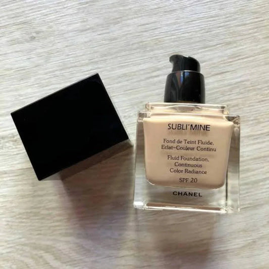 Chanel Subli Mine Fluid Foundation For Smooth And Silky Skin
