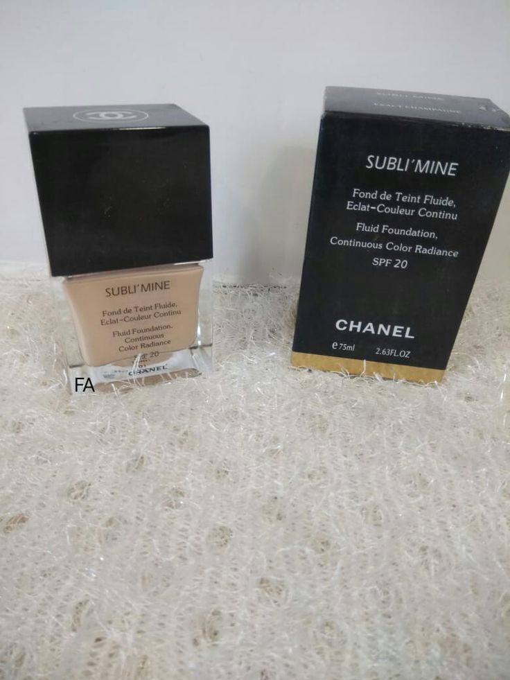 Chanel Subli Mine Fluid Foundation For Smooth And Silky Skin