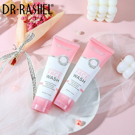 Dr Rashel Niacinamide Whitening Fade Dark Spots Face Wash | Brightening Lightening Facial Clean