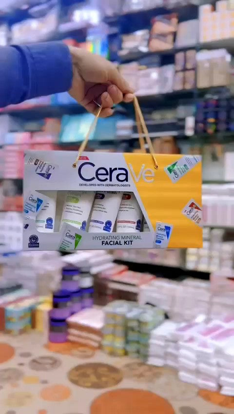 Pack Of 6 Cerave Hydrating Mineral Facial Kit | Best Quality Hydrating Mineral Facial Kit