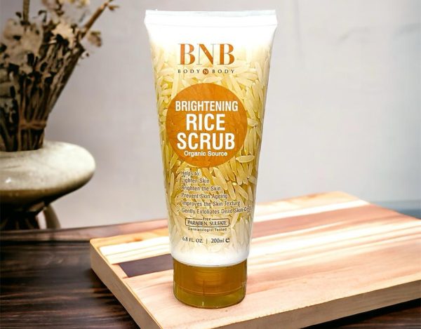 Bnb Brightening Rice Scrub Unveil Your Skin’s Radiant Potential 200ml