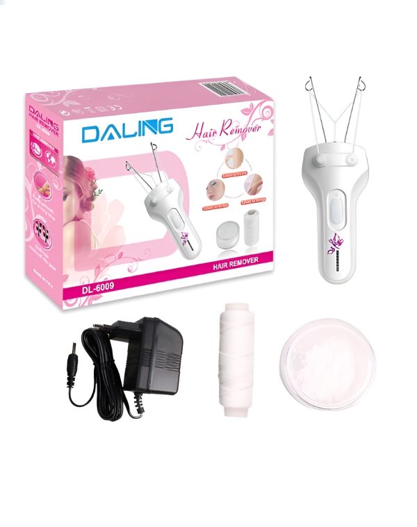 Daling Dl-6009 Portable Women Depilation Epilator Mini Electric Painless Lady’ Hair Remover | Daling Hair Remover Threading Trimmer ( Random Colour )
