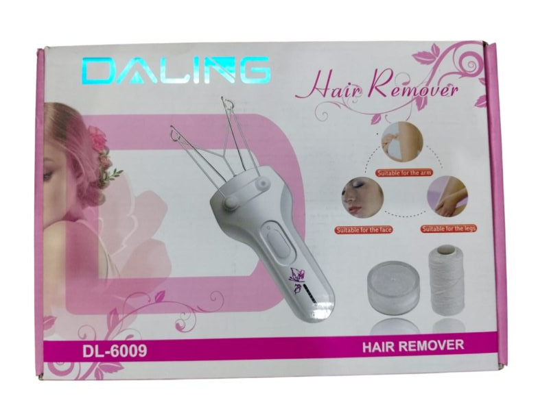 Daling Dl-6009 Portable Women Depilation Epilator Mini Electric Painless Lady’ Hair Remover | Daling Hair Remover Threading Trimmer ( Random Colour )