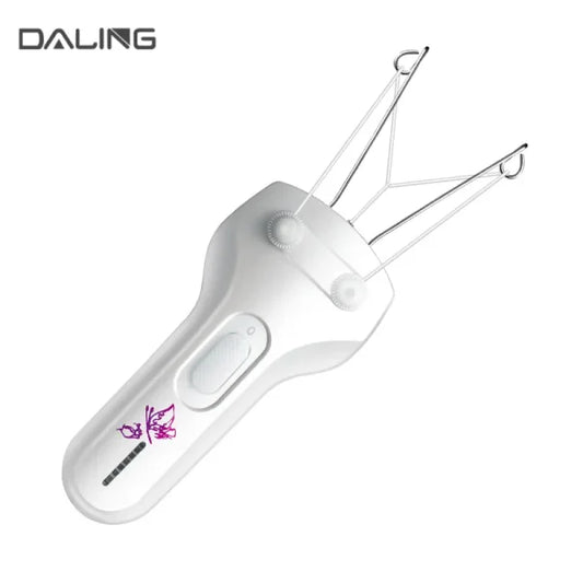 Daling Dl-6009 Portable Women Depilation Epilator Mini Electric Painless Lady’ Hair Remover | Daling Hair Remover Threading Trimmer ( Random Colour )