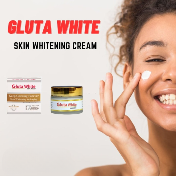 Gluta White Extreme Stronger Light Up And Anti-aging Day & Night Cream | 125 Gram