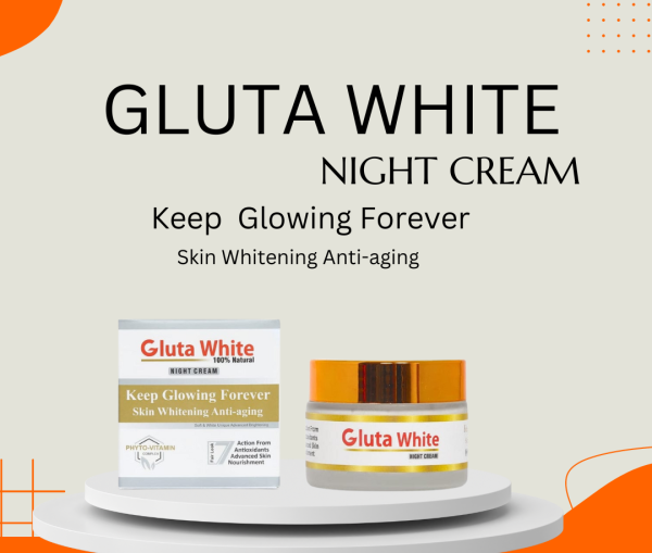 Gluta White Extreme Stronger Light Up And Anti-aging Day & Night Cream | 125 Gram