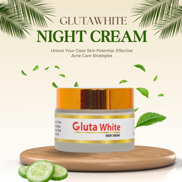 Gluta White Extreme Stronger Light Up And Anti-aging Day & Night Cream | 125 Gram