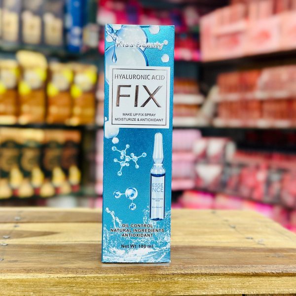 Kiss Beauty Hyaluronic Acid Fix Makeup Fix Spray | Hydration & Antioxidant Protection 180 ML
