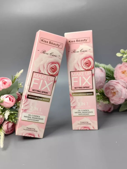 Kiss Beauty Makeup Fix Setting Spray 3-in-1 – Hydrating, Lightweight & Long-lasting Makeup Prep & Fix – 150ml