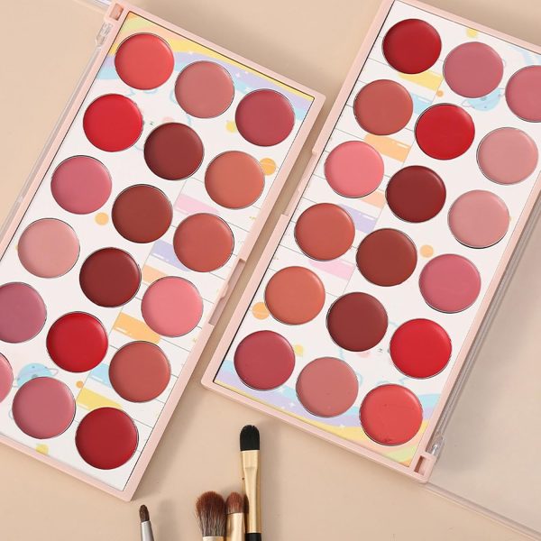 Moccallure Professional 18-colors Lipstick Kit – Long-lasting, Hydrating & Compact |Makeup Set