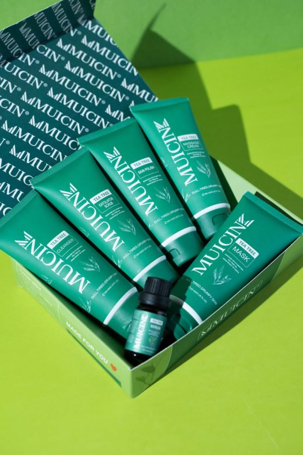 Pack Of 06 Mucin Tea Tree Clear & Clean Facial Kit – 6 Steps – Best Quality Facial Kit For Girls | Facial Kit For Women