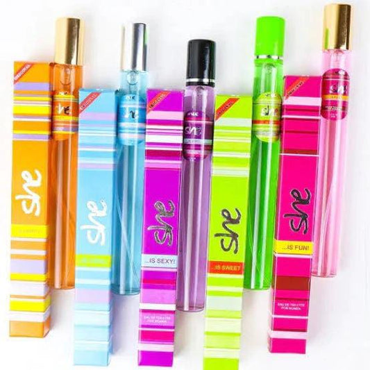 Pack Of 5 She Pen Pocket Perfume 35 ML Fragrance