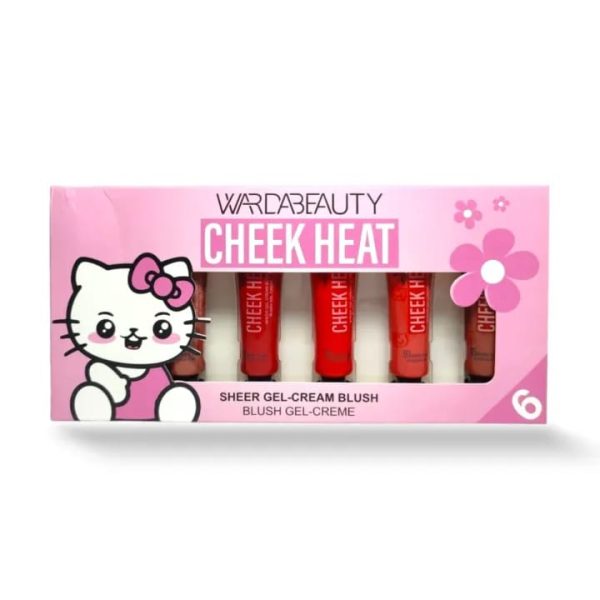 Pack Of 6 Cheek Heat Shimmer Gel-cream Blush