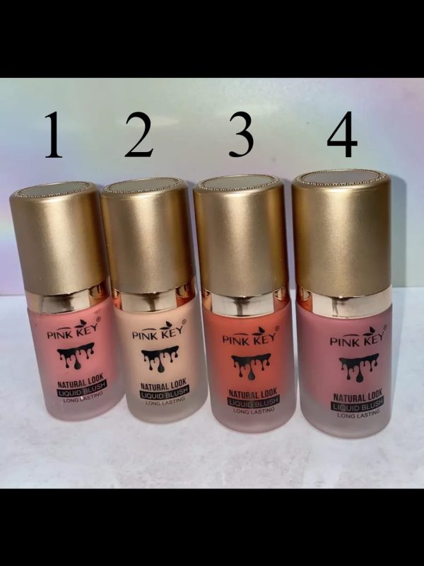 Pink Key Long Lasting Natural Look Liquid Blush, 40ml