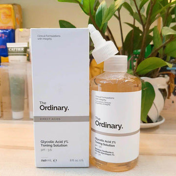 The Ordinary Glycolic Acid 7% Toning Solution Lightweight Liquid Provides Sun Protection – 240ml